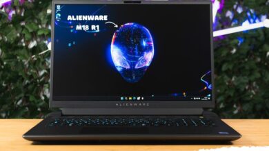 dell alienware m18 r1- best gaming laptop