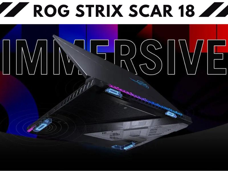 asus rog strix scar 18 with geforce rtx 4090