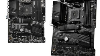 MSI B550 A-PRO - two msi motherboards