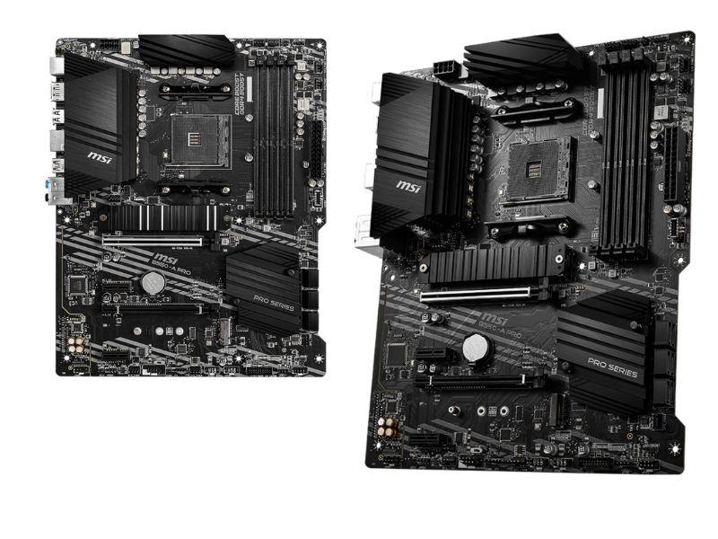 MSI B550 A-PRO - two msi motherboards