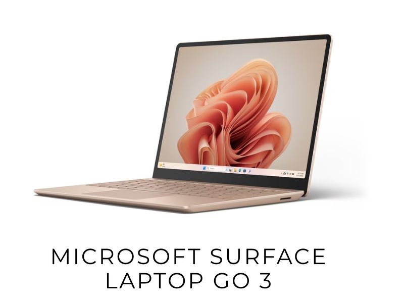 microsoft surface laptop go 3 - media