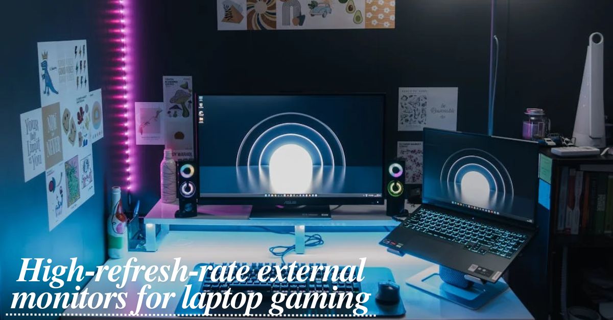 High-refresh-rate external monitors for laptop gaming - Featured Image